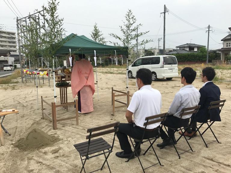 image 津福モデルハウス地鎮祭