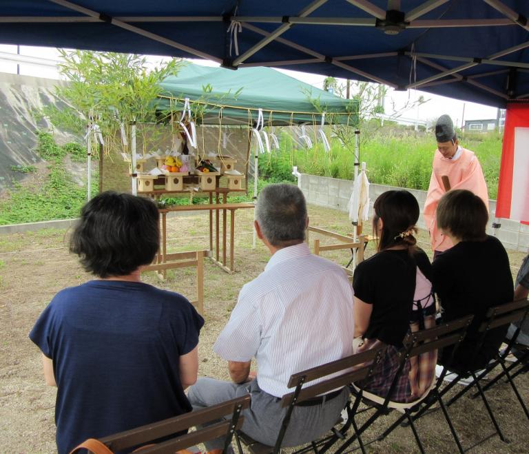 image H様邸地鎮祭／久留米市三潴町