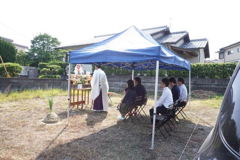 image F様邸地鎮祭／久留米市