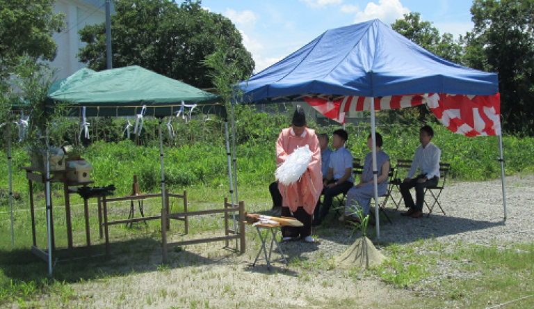 image K様邸地鎮祭／佐賀県