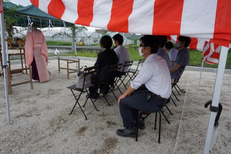image K様邸地鎮祭／久留米市