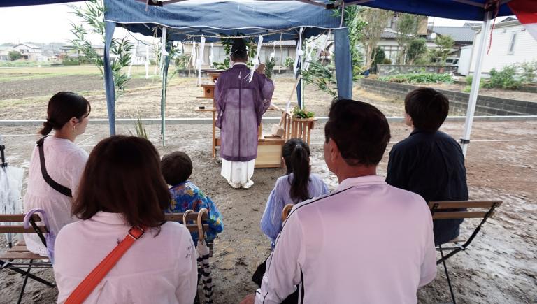 image M様邸地鎮祭／八女市宅間田